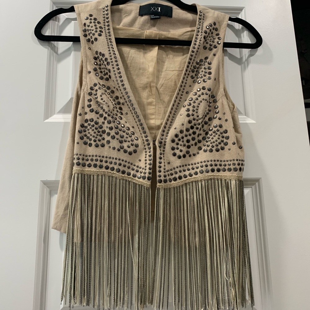 Fringe rodeo vest